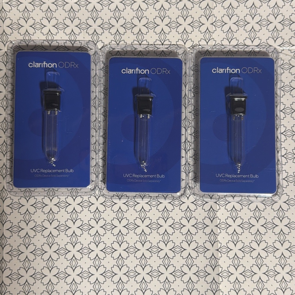 Lot Of‎ 3 Clarifion ODRx Replacement UVC Light Bulb for Home Light Sanitizer